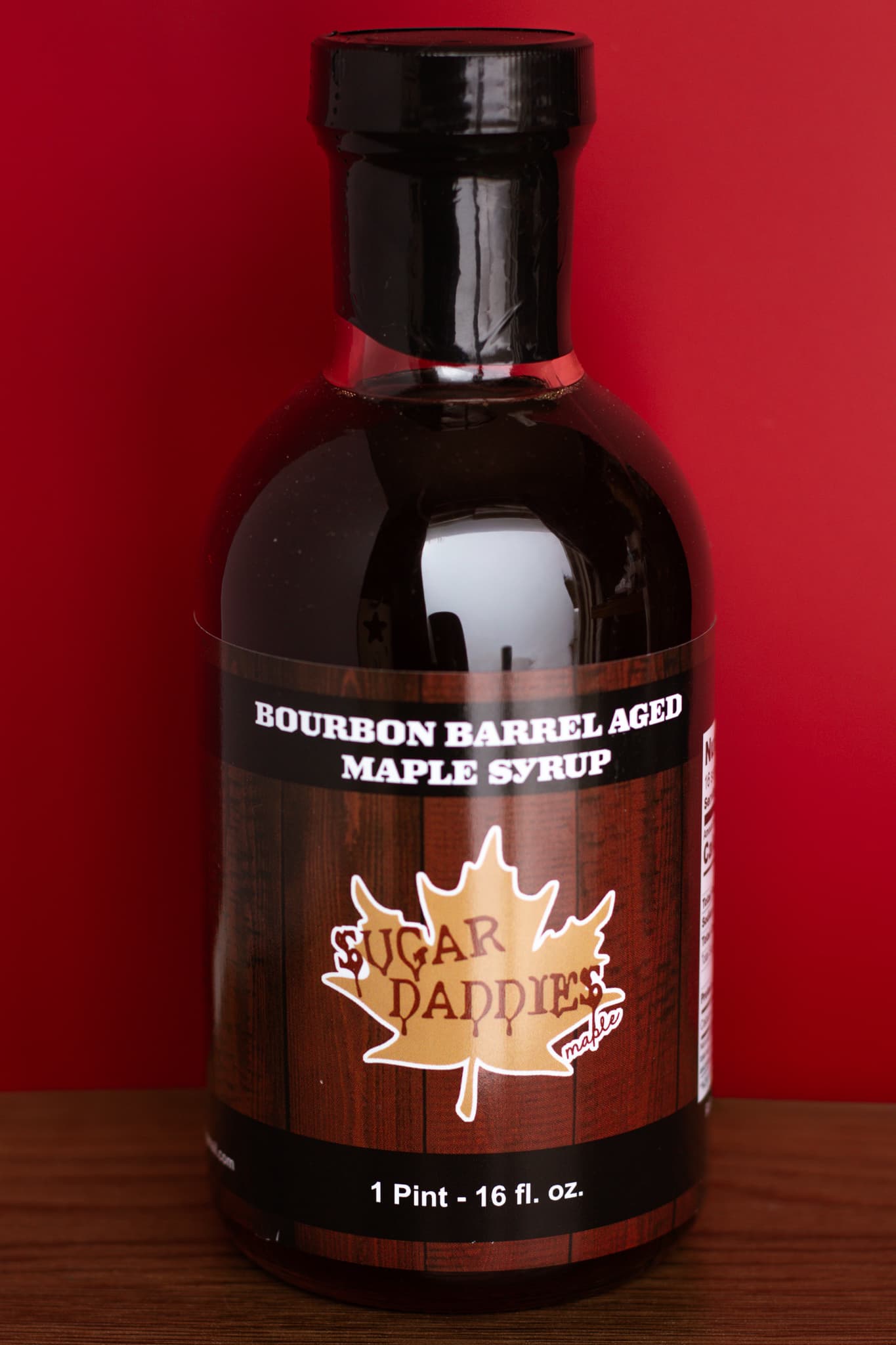 Bourbon Barrel Aged Maple Syrup